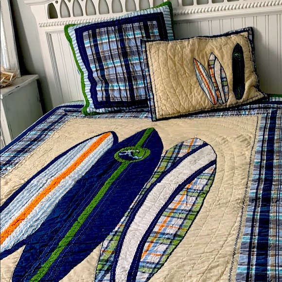 boys surf bedding